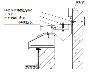 转角型屋面伸缩缝安装工艺